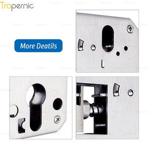 50/72/85/Series Universal Lock Body Lock Mortise Door Lock Applicable to Wooden Door Metal Door Hotel Lock Glass Lock Fingerprint Lock Combination Lock Electronic Lock Induction Lo