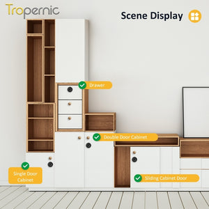 Fingerprint Smart Cabinet Lock NFC Drawer Lock with Public Mode for Home Public Cabinet