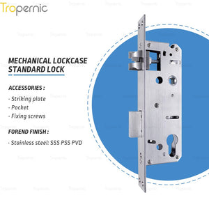 50/72/85/Series Universal Lock Body Lock Mortise Door Lock Applicable to Wooden Door Metal Door Hotel Lock Glass Lock Fingerprint Lock Combination Lock Electronic Lock Induction Lo