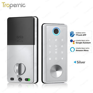 [24h Ship Out] TTLOCK Fully Automatic Smart Door Lock 60/70MM Single Latch Digital Door Lock with Sliding Cover Password IC Card Key Unlock