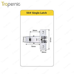 50/72/85/Series Universal Lock Body Lock Mortise Door Lock Applicable to Wooden Door Metal Door Hotel Lock Glass Lock Fingerprint Lock Combination Lock Electronic Lock Induction Lo