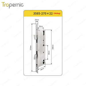 50/72/85/Series Universal Lock Body Lock Mortise Door Lock Applicable to Wooden Door Metal Door Hotel Lock Glass Lock Fingerprint Lock Combination Lock Electronic Lock Induction Lo