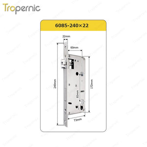 50/72/85/Series Universal Lock Body Lock Mortise Door Lock Applicable to Wooden Door Metal Door Hotel Lock Glass Lock Fingerprint Lock Combination Lock Electronic Lock Induction Lo