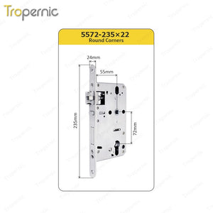 50/72/85/Series Universal Lock Body Lock Mortise Door Lock Applicable to Wooden Door Metal Door Hotel Lock Glass Lock Fingerprint Lock Combination Lock Electronic Lock Induction Lo