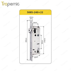 50/72/85/Series Universal Lock Body Lock Mortise Door Lock Applicable to Wooden Door Metal Door Hotel Lock Glass Lock Fingerprint Lock Combination Lock Electronic Lock Induction Lo
